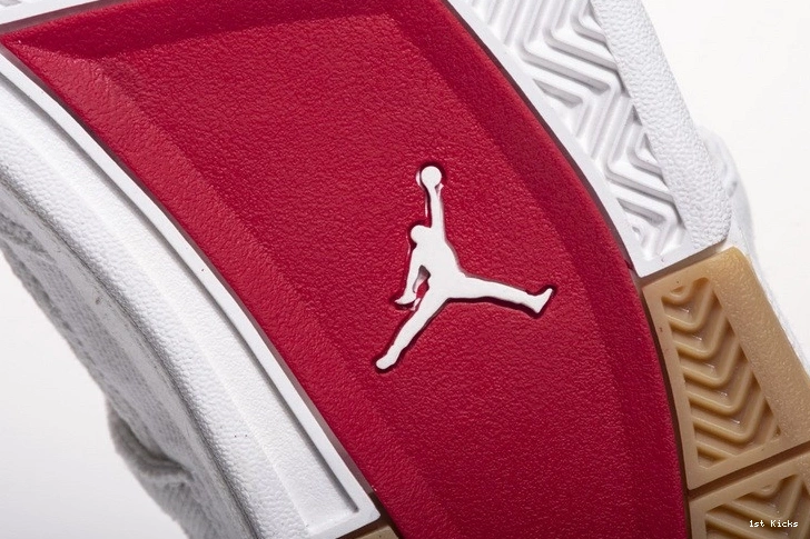 AO2571-100 Levi's White Jordan Denim Air 4 1127